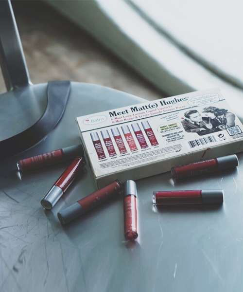 The Balm Meet Matt(e) Hughes 6 mini Long-Lasting Liquid Lipsticks